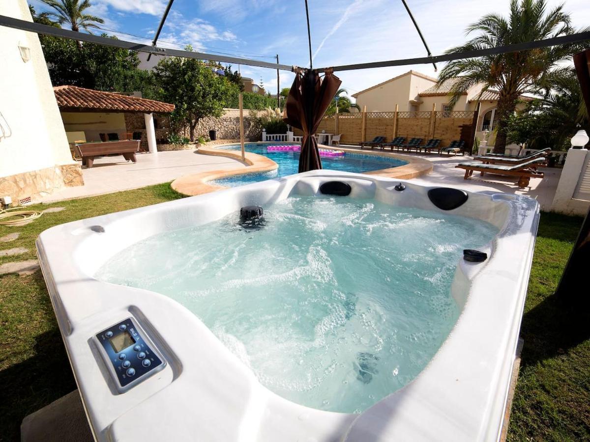 Villa Belucra,10P,Seaview,Jacuzzi,Pool Calpe Exterior photo